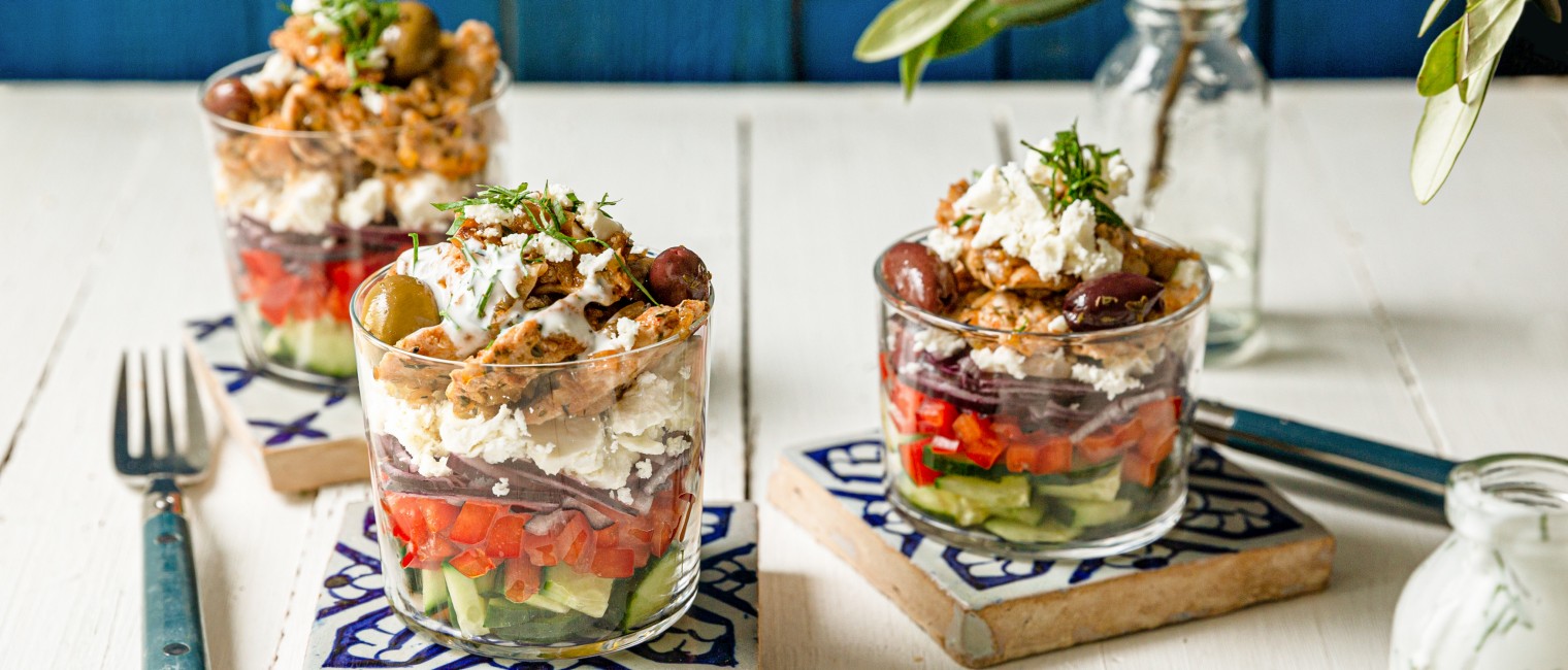 SPAR Mahlzeit Gyros Schichtsalat