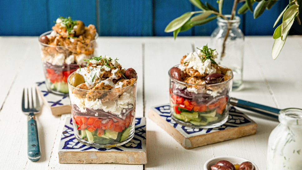 SPAR Mahlzeit Gyros Schichtsalat