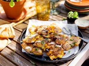 SPAR Mahlzeit! Smashed Potatoes vom Grill