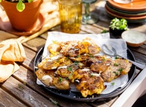 SPAR Mahlzeit! Smashed Potatoes vom Grill