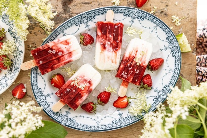 SPAR Mahlzeit Holunderblüten Jogurteis am Stiel