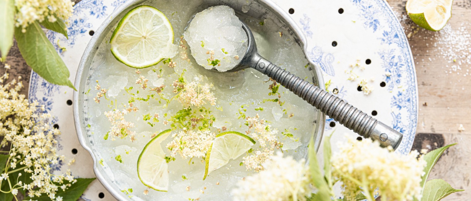 SPAR Mahlzeit Holundersorbet