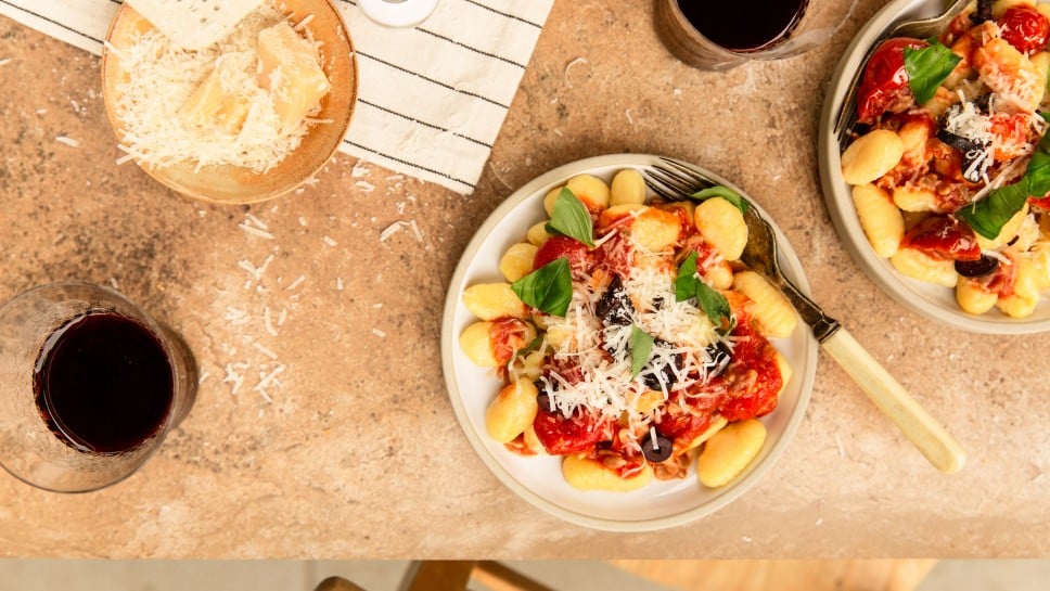 SPAR Mahlzeit Kleine Gnocchi mit geschmolzenen Kirschtomaten