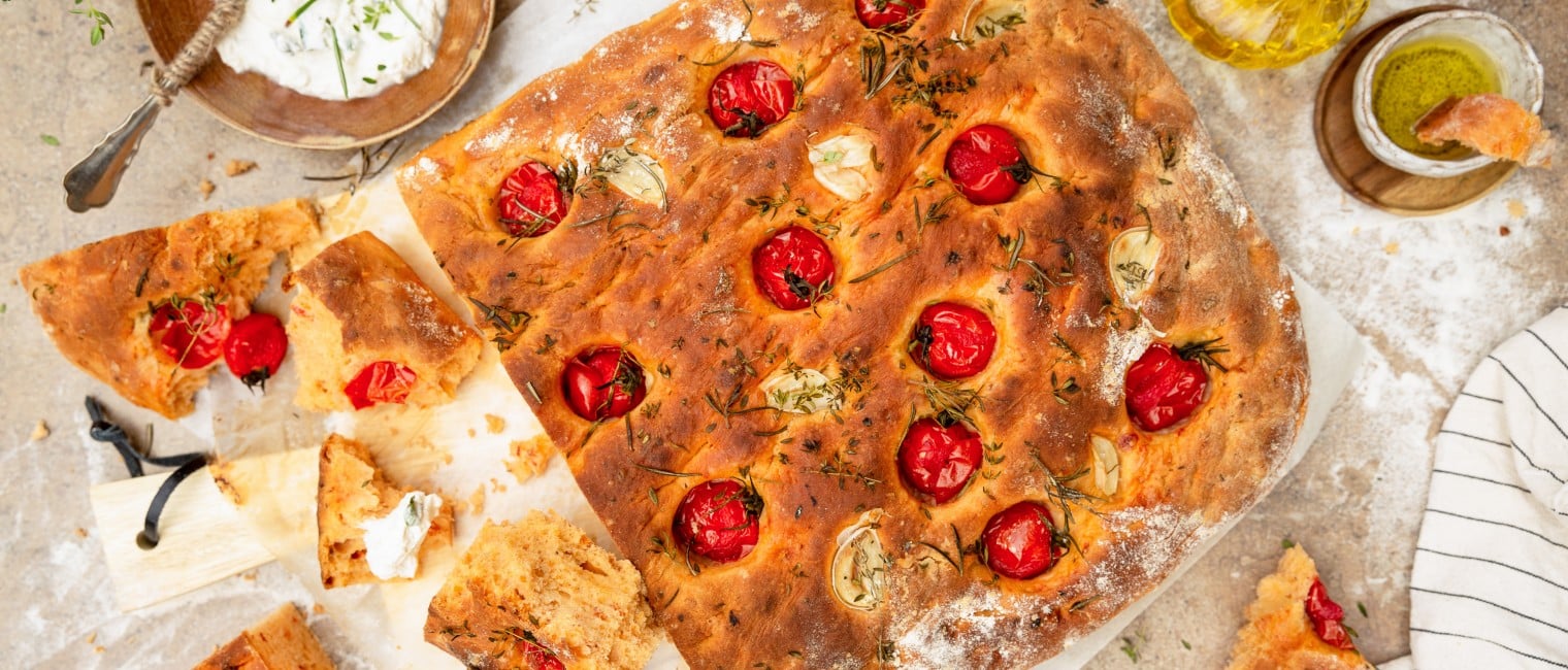 SPAR Mahlzeit Schnelles Tomaten-Focaccia