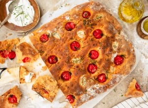 SPAR Mahlzeit Schnelles Tomaten-Focaccia