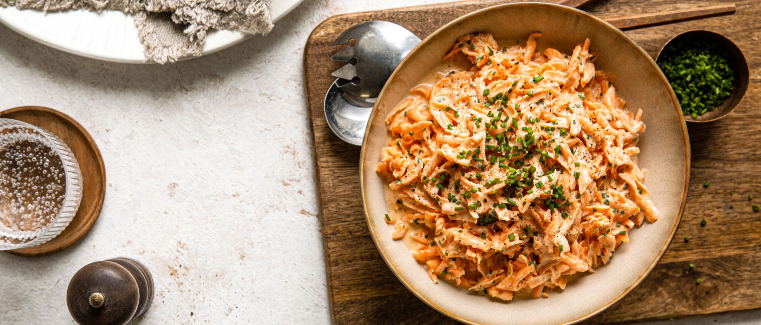 SPAR Mahlzeit Karottensalat mit Sauerrahm