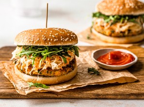 SPAR Mahlzeit Vegetarischer Karottenburger