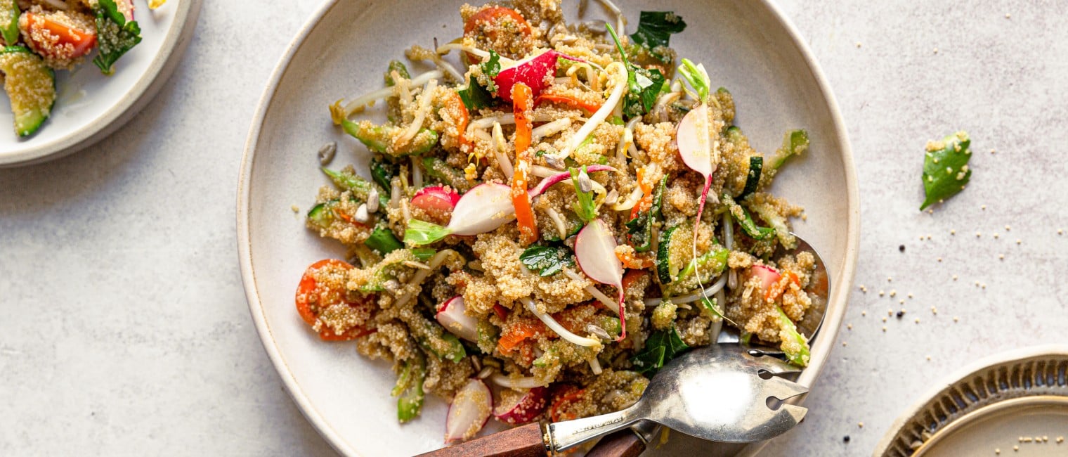SPAR Mahlzeit Veganer Amaranthsalat