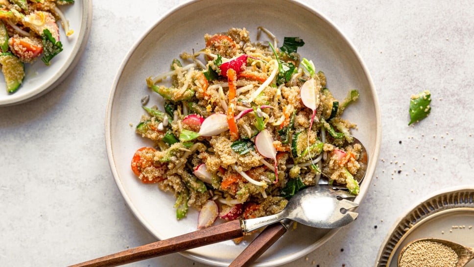 SPAR Mahlzeit Veganer Amaranthsalat