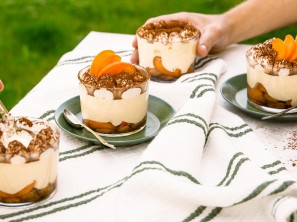 SPAR Mahlzeit Marillen-Tiramisu im Glas