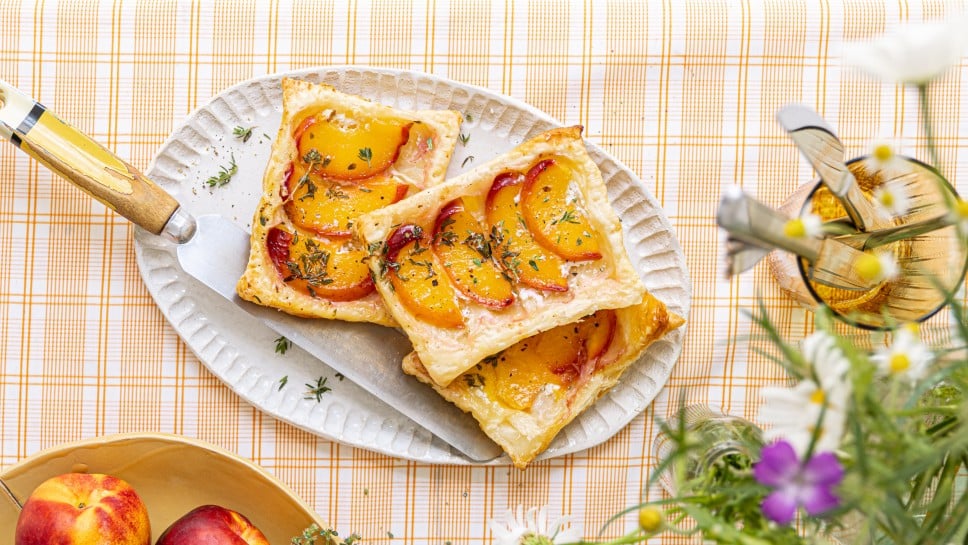 SPAR Mahlzeit! Blätterteig-Tartes mit Nektarinen