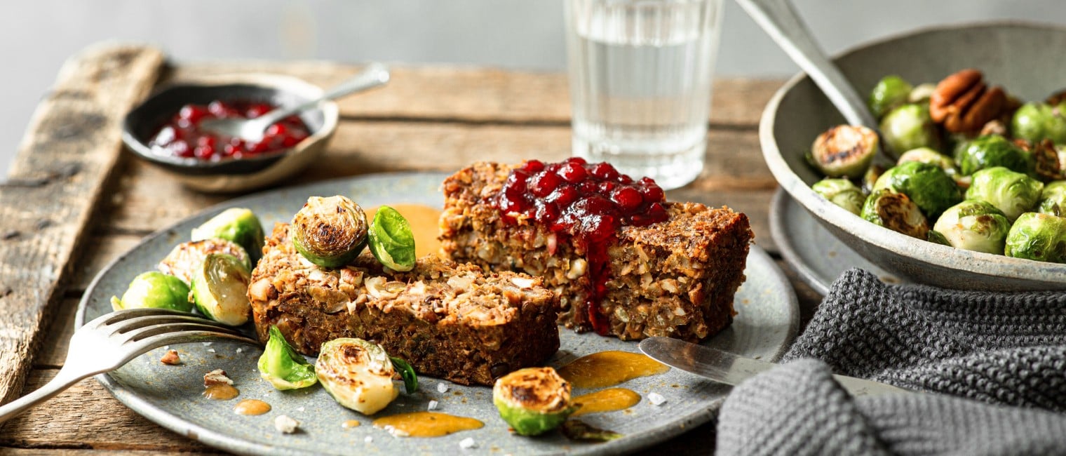 SPAR Mahlzeit Veganer Linsen-Nuss-Braten 