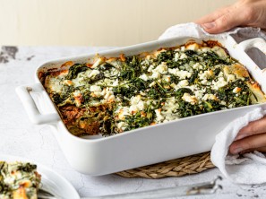 SPAR Mahlzeit Spinatlasagne mit Feta und Faschiertem