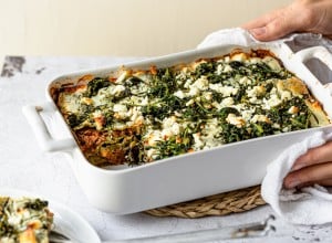 SPAR Mahlzeit Spinatlasagne mit Feta und Faschiertem