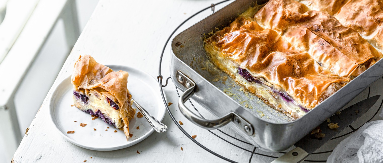 SPAR Mahlzeit Milchrahmstrudel mit Heidelbeeren