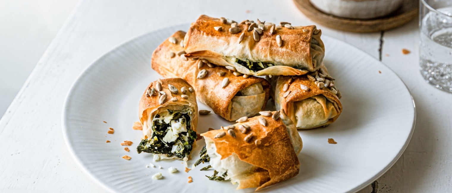 SPAR Mahlzeit Kleine Spinat-Feta-Strudel