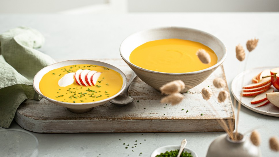 SPAR Mahlzeit Fruchtige Apfel-Karotten Suppe