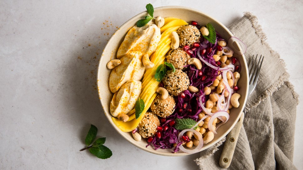 Orientalische Falafel Bowl