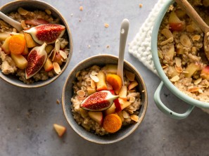 SPAR Mahlzeit Apfel-Zimt Porridge mit Mandeln