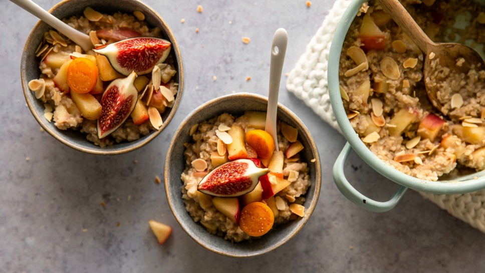 SPAR Mahlzeit Apfel-Zimt Porridge mit Mandeln