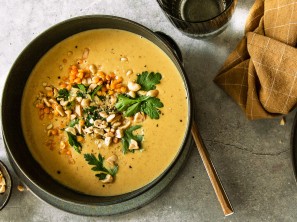 SPAR Mahlzeit Pikante Linsen-Süßkartoffelsuppe