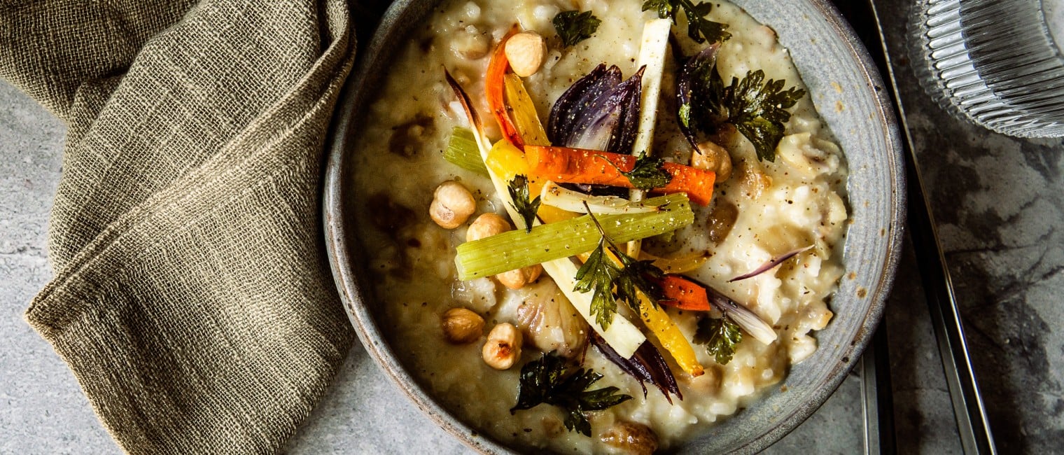 Vegetarisches Maroni-Risotto