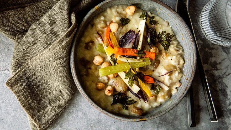 Vegetarisches Maroni-Risotto