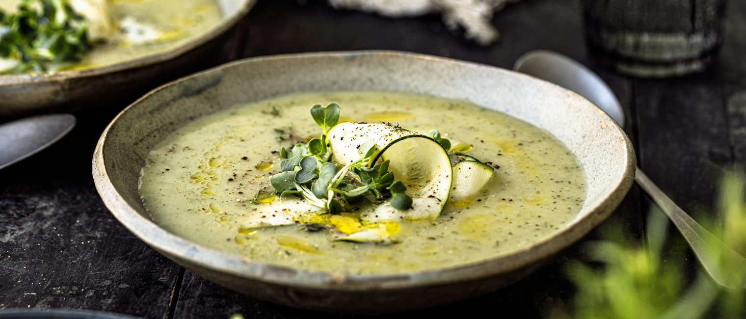 SPAR Mahlzeit Vegane Zucchinicremesuppe