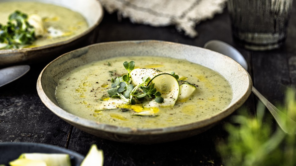 SPAR Mahlzeit Vegane Zucchinicremesuppe