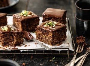 SPAR Mahlzeit Zucchinischokokuchen 