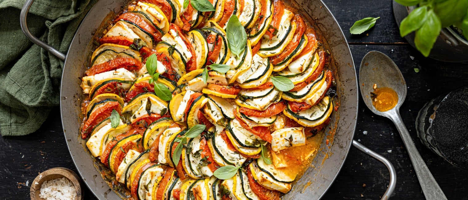 SPAR Mahlzeit Zucchini-Feta-Auflauf