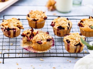 SPAR Mahlzeit Schnelle Zwetschken-Muffins