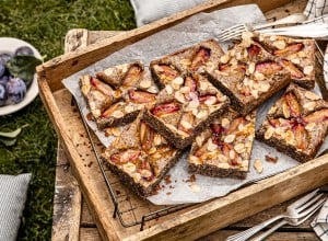 SPAR Mahlzeit Mohn Zwetschgenkuchen