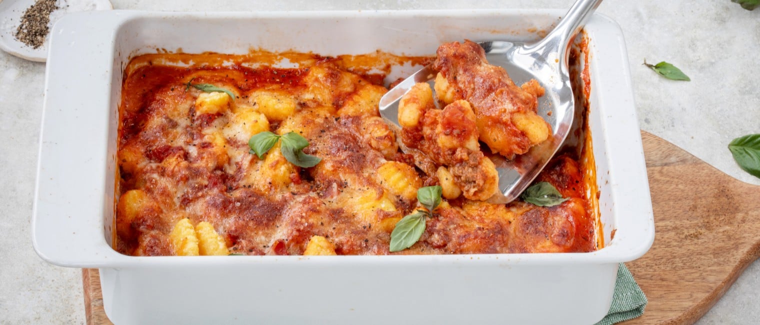 Glutenfreie Gnocchi-Bake