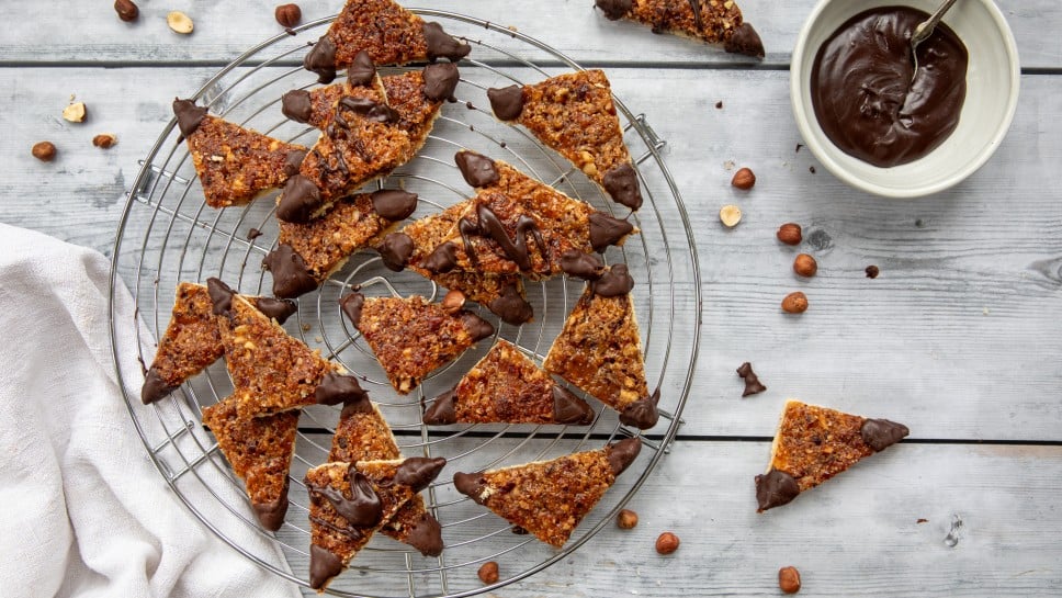 glutenfreie Nussecken