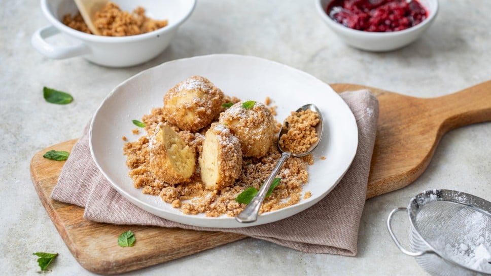 glutenfreie Topfenknödel