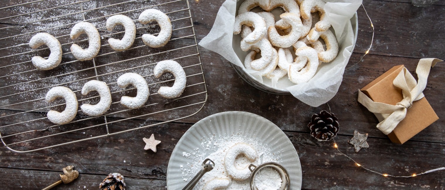 glutenfreie Vanillekipferl