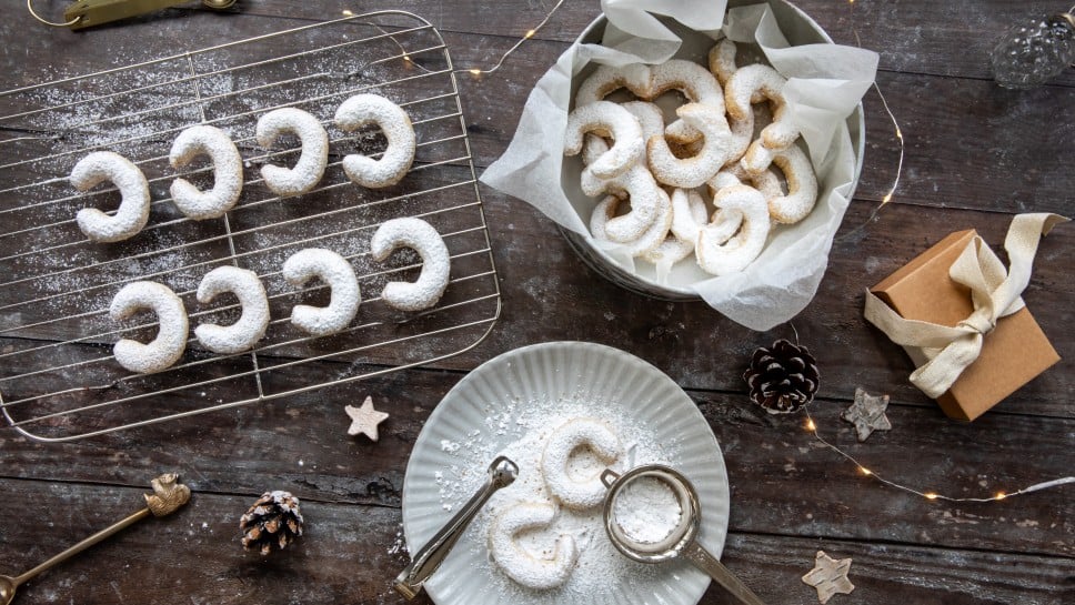 glutenfreie Vanillekipferl
