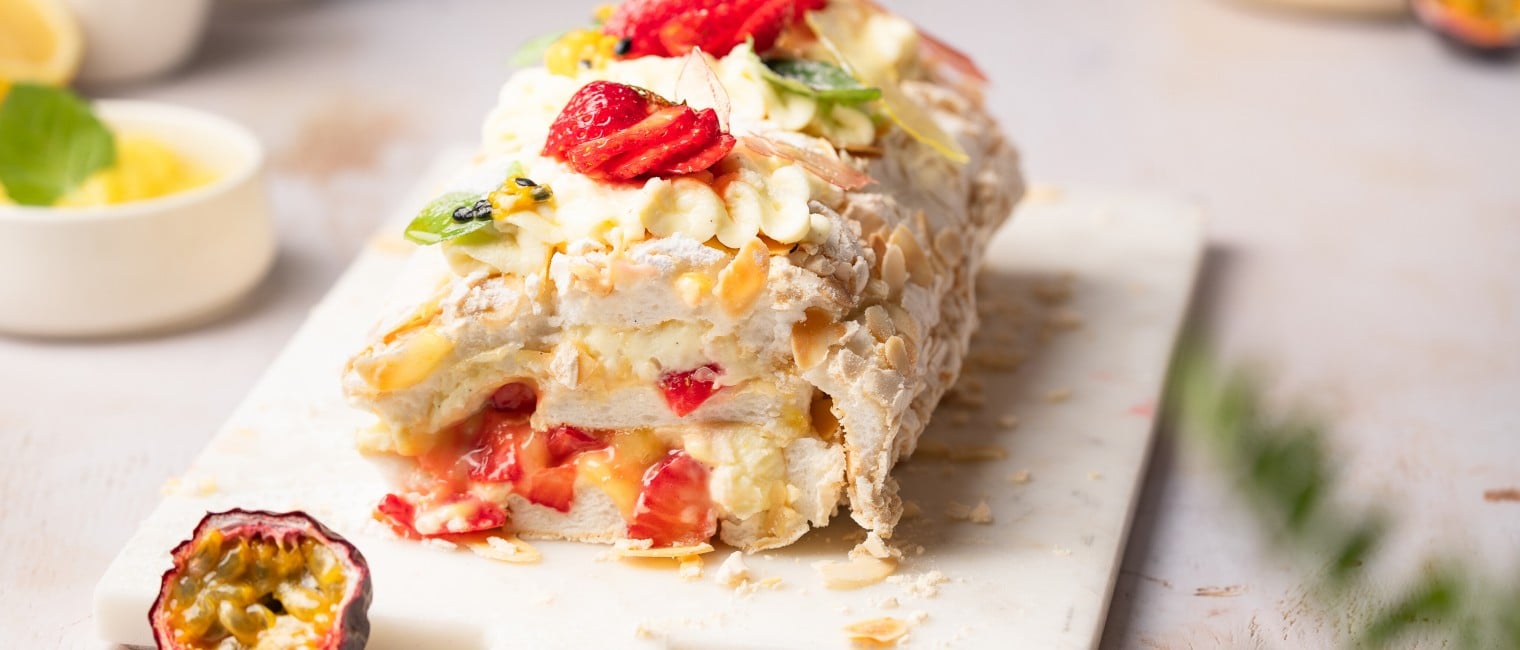 Pavlova-Roulade