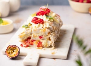Pavlova-Roulade