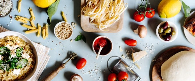 SPAR Mahlzeit! Header Pasta Pizza Risotto