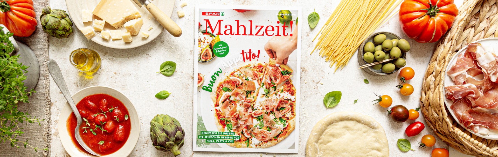 SPAR Mahlzeit Magazin Header Italien 21