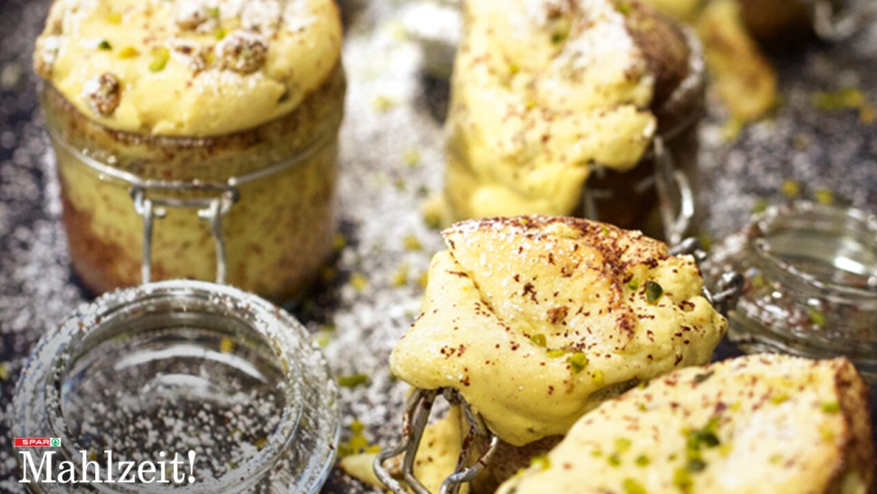 SPAR Mahlzeit Pistaziensoufflé-Youtube