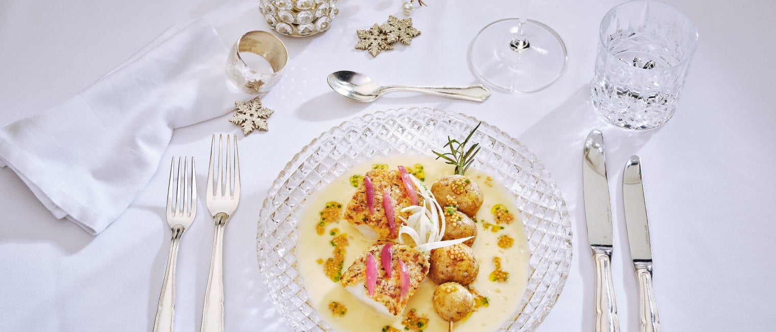 Schllfisch an Senfsauce