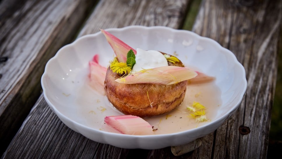 Savarin Rhabarber | Huflattich | Rum