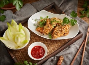 SPAR Mahlzeit Hühnerfilet in Haselnuss-Sesamkruste