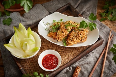 SPAR Mahlzeit Hühnerfilet in Haselnuss-Sesamkruste