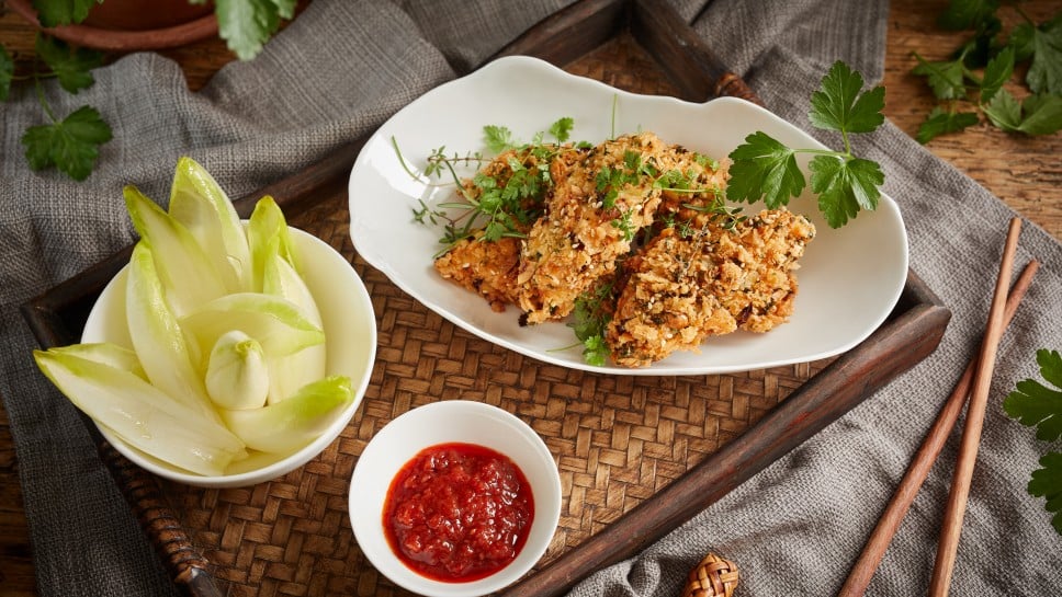 SPAR Mahlzeit Hühnerfilet in Haselnuss-Sesamkruste