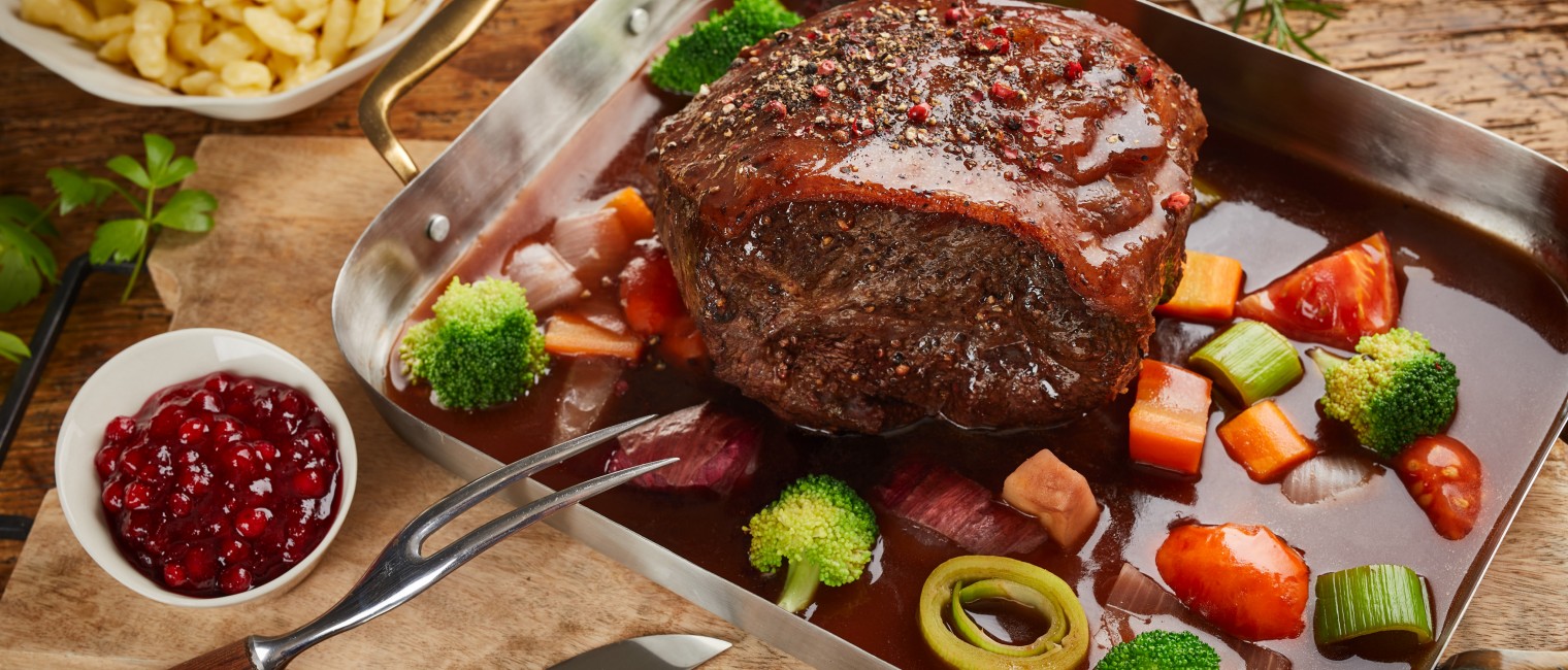 Geschmorter Rinderbraten