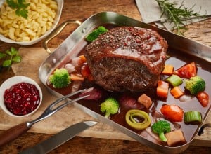 Geschmorter Rinderbraten